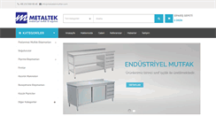 Desktop Screenshot of metaltekmutfak.com