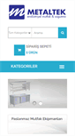 Mobile Screenshot of metaltekmutfak.com